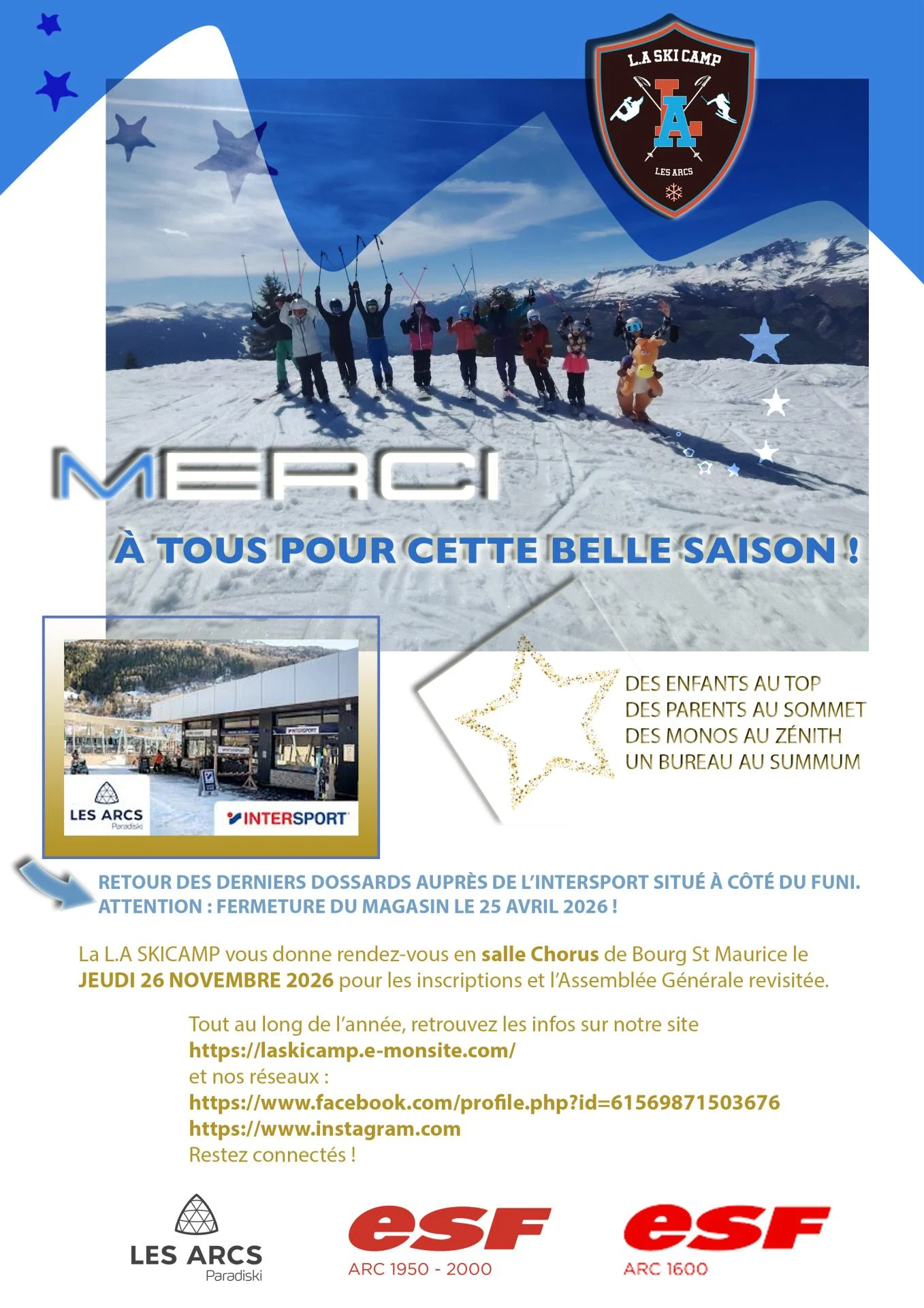 Merci fin saison 2026